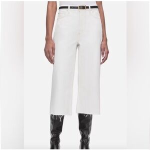 Frame Denim High Rise Easy Capri